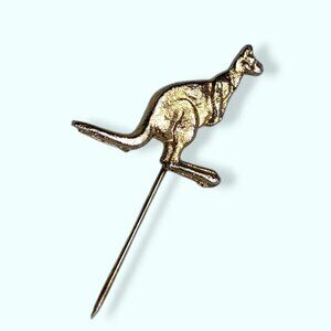 (2/$20) Vintage Dainty Kangaroo Stick Pin